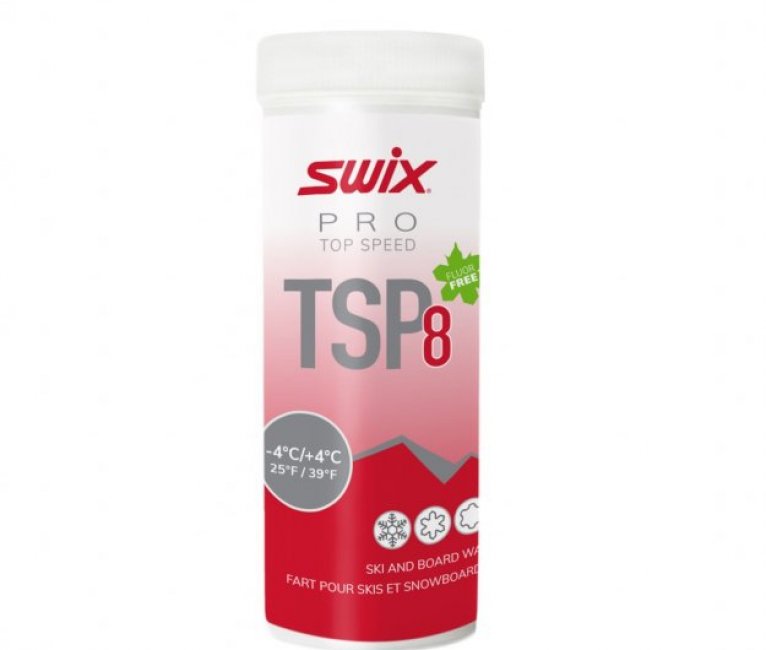 Swix TSP8 Red -4°C/+4°C, 40g