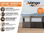  Vango Airbeam Windbreak 5 Panel