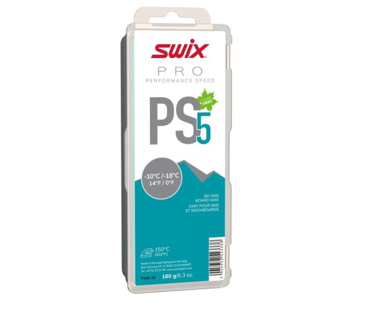 Swix PS5 Turquoise -10°C/-18°C