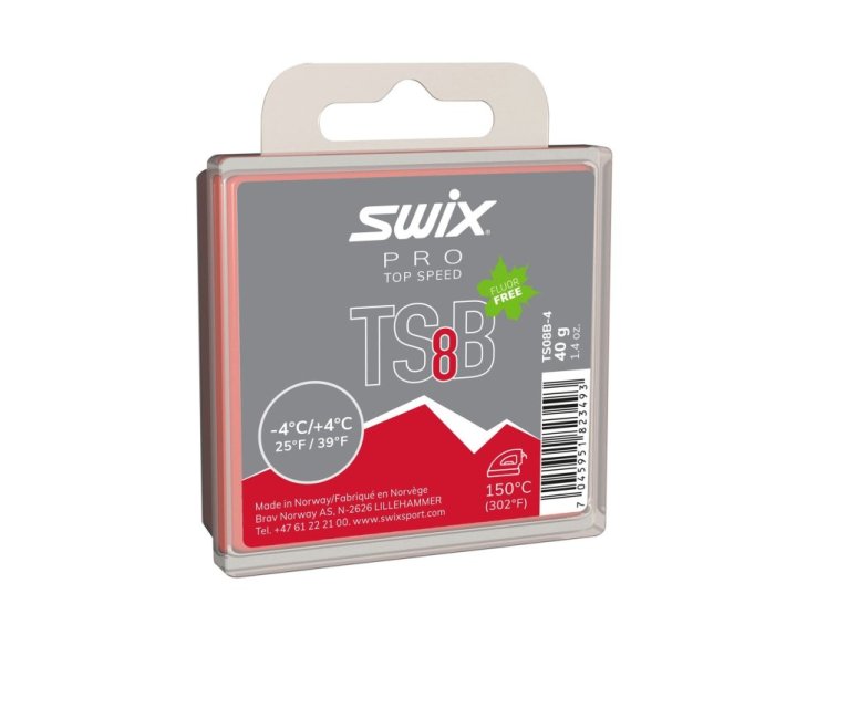 Swix TS8 Black -4°C/+4°C