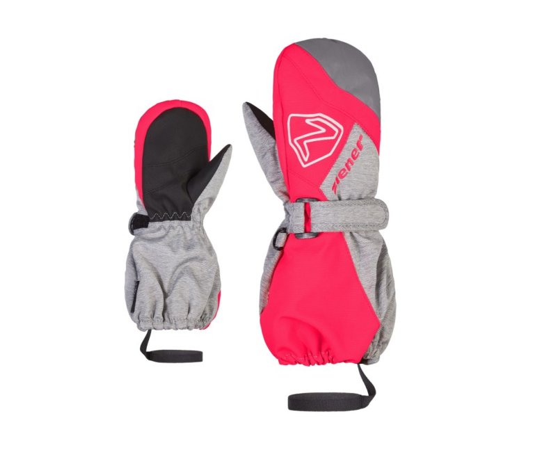 Ziener Laurus Lúffur Mini - Light Melange Neon Pink