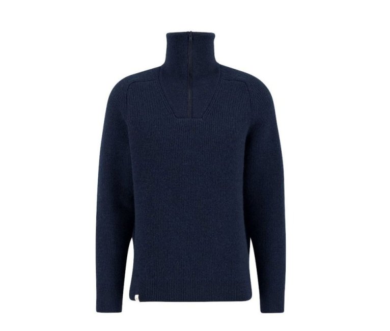 Ulvang Alltime Graze Half Zip Peysa - Navy Blue