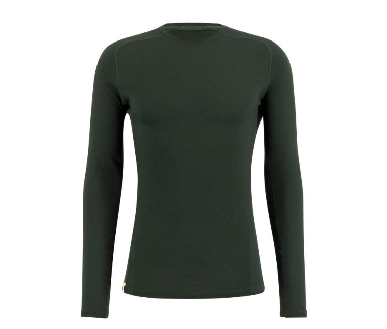 Ulvang Hero Crew Baselayer Top - Beetle Green