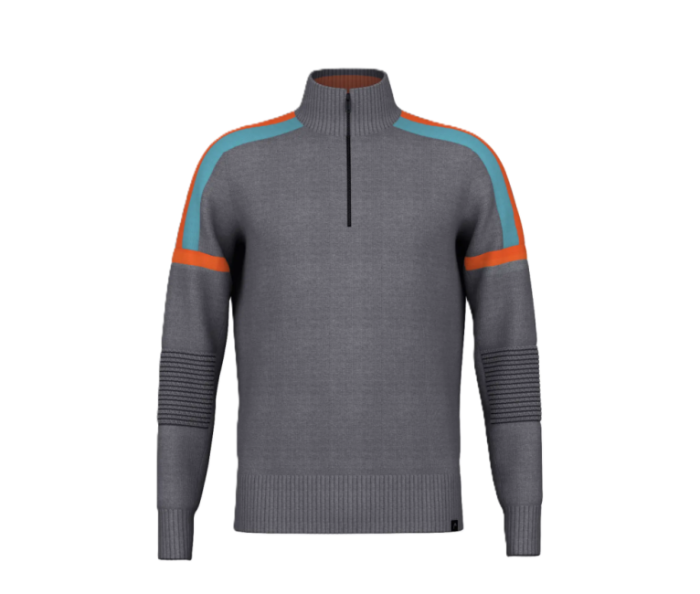 Head Lyric Pullover Merino - Grey Melange