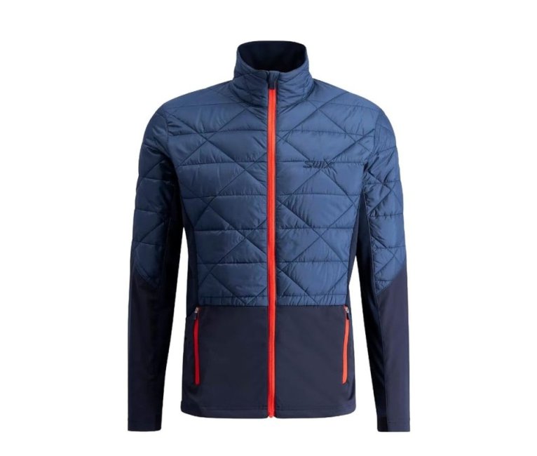 Swix Infinity Insulated Jacket - Lake Blue Dark Navy