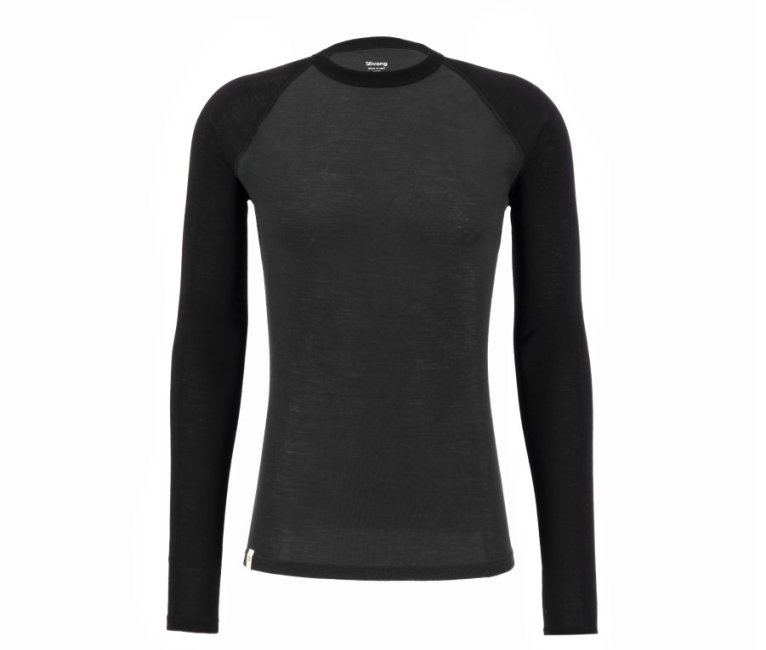 Ulvang Rav Base Crew - Black Charcoal