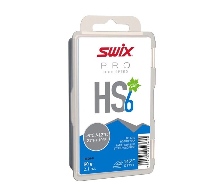 Swix HS6 Blue -6&deg;/-12&deg;C 60gr 