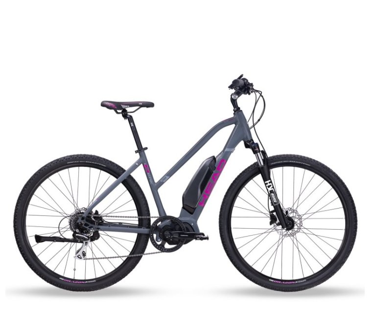 Head e I-Peak 1.0 - Grey Matt Purple 