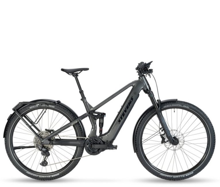 Stevens E-Inception TR 7.6.1 FEQ - Chrome Black