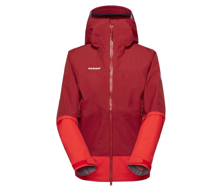 Mammut Alto Guide HS Hooded Jacket - Dark Mammut Red