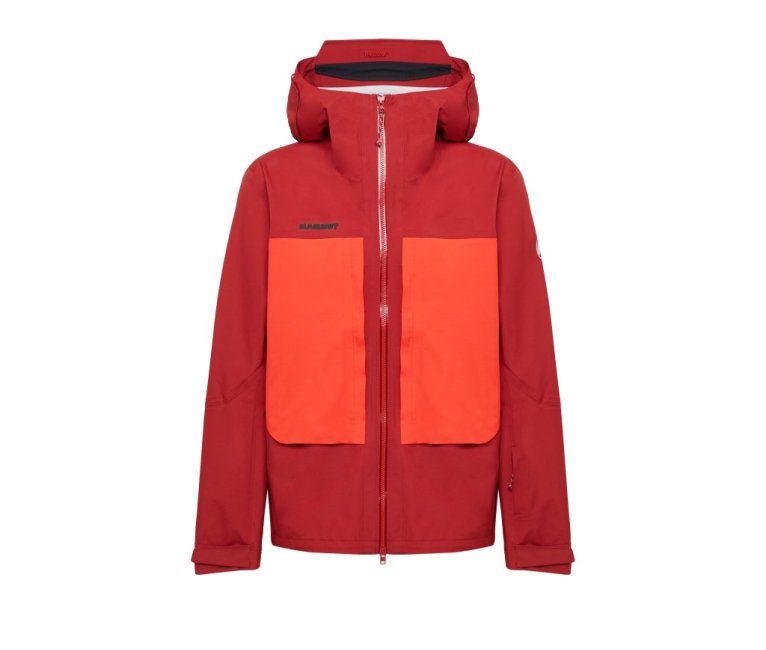 Mammut Skintrack HS Hooded Skel - Dark Mammut Red