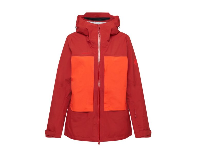 Mammut Skintrack HS Hooded Skel - Dark Mammut Red