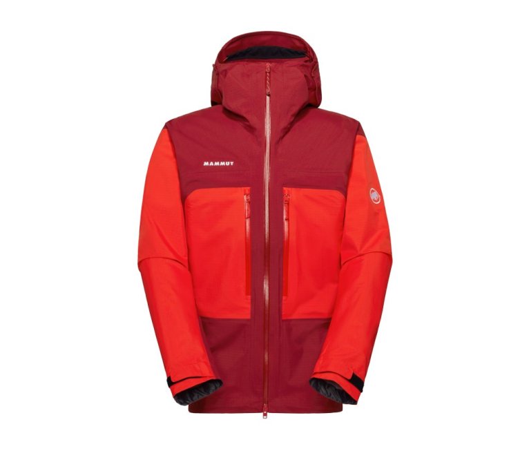  Mammut Taiss HS Hooded Skeljakki - Dark Mammut Red