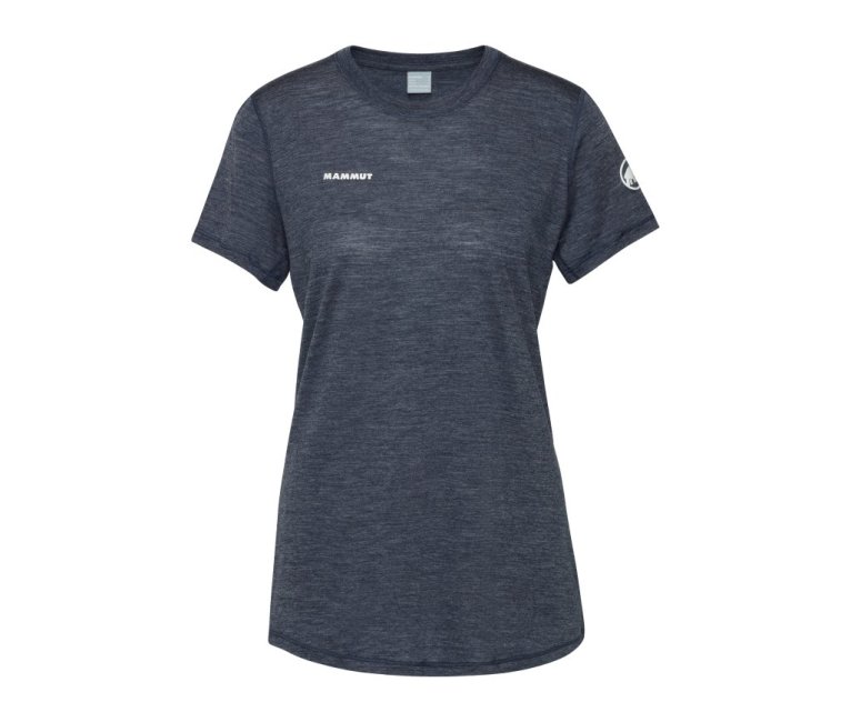 Mammut Tree Wool Fl T-Shirt - Marine Melange