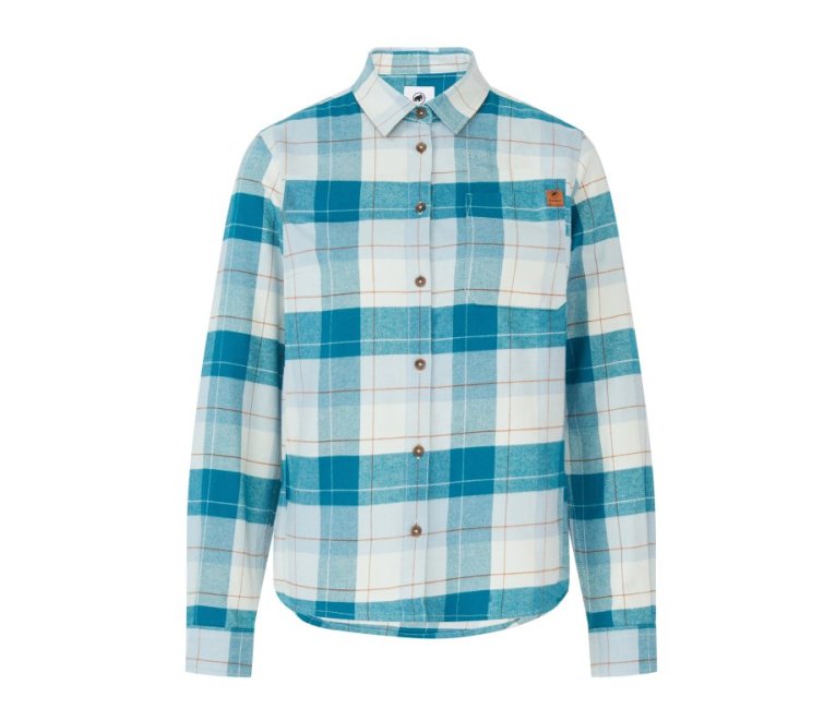  Mammut Trovat Longsleeve Skyrta - Deep Teal Silver Sage