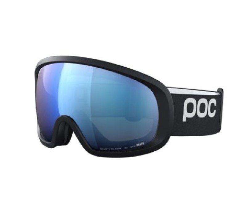 POC Fovea Mid - Uranium Black Partly Sunny Blue