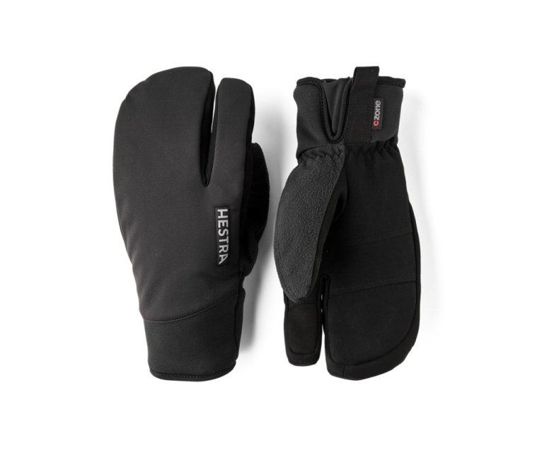  Hestra Czone Velo 3 Finger - Black