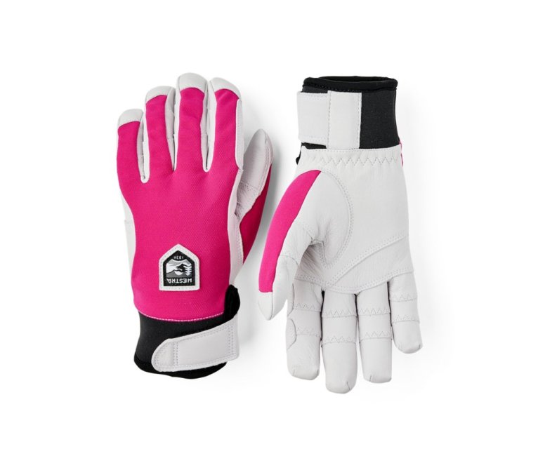 Hestra Ergo Grip Active - Fuchsia Offwhite
