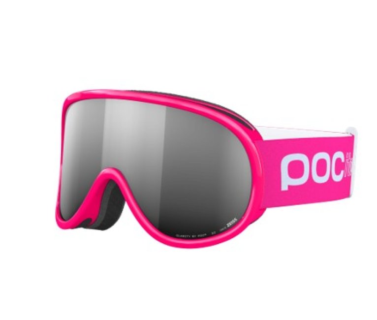 POCito Retina Ski Goggle Fluorescent Pink Partly Sunny Light Orange