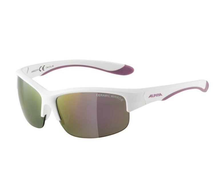 Alpina Fleexy Youth - White Purple
