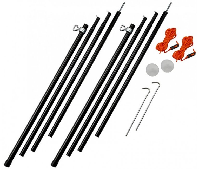 Vango Adjustable Steel King Poles 180-220 cm