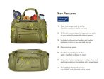 Nemo Double Haul 55L Convertible Duffel Nova