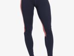 Ulvang Peak Map Baselayer Tights - Navy Blue Mineral Red