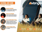 Vango Sierra Air 500 Loftsúlutjald