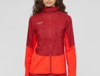 Aenergy ML Hybrid Hooded Jacket - Dark mammut red 