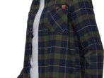 Alvra Longsleeve Skyrta - Black Strata