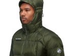 Mammut Glacier Glow IN Hooded Dúnúlpa - Dark Marsh