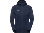 Mammut Taiss ML Hooded Flíspeysa - Marine