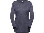 Mammut Tree Wool FL Longsleeve - Marine Melange