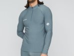 Mammut Tree Wool Thermal FL Half Zip Longsleeve - Strata