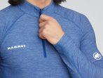 Mammut Tree Wool Thermal FL Half Zip Longsleeve - Tschiel Melange