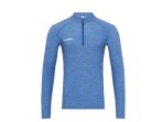 Mammut Tree Wool Thermal FL Half Zip Longsleeve - Tschiel Melange