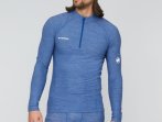 Mammut Tree Wool Thermal FL Half Zip Longsleeve - Tschiel Melange