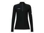 Mammut Tree Wool Thermal FL Half Zip Longsleeve - Black