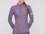 Mammut Tree Wool Thermal FL Half Zip Longsleeve - Paloja melange